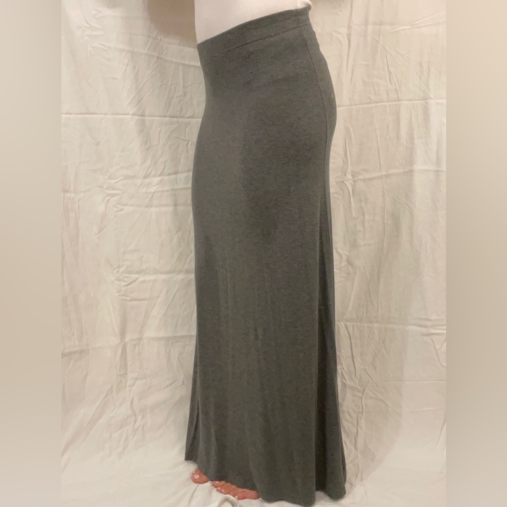 Grey Maxi Skirt